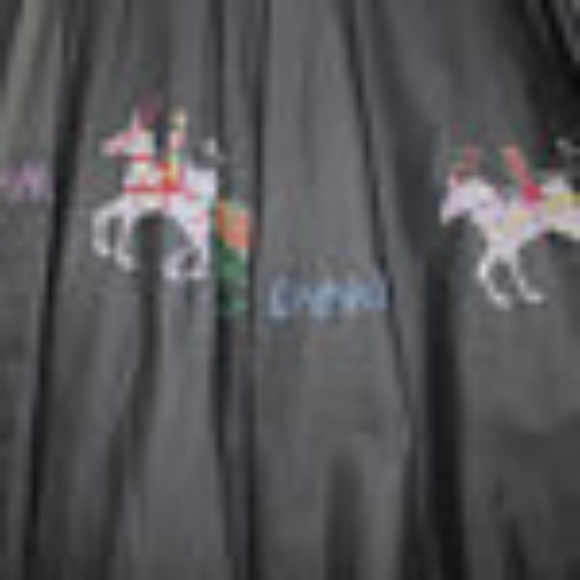 Vg 50s Tourist Circle Skirt - Picture 3 of 7